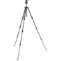 MANFROTTO Element MII Mobile BT 4-Section BH Carbon Fiber Tripod BK