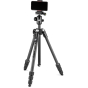 MANFROTTO Element MII Mobile BT 4-Section BH Carbon Fiber Tripod BK