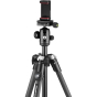 MANFROTTO Element MII Mobile BT 4-Section BH Carbon Fiber Tripod BK