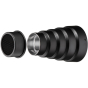 WESTCOTT Snoot w/ Honeycomb Grid for L60-B, FJ200, and FJ80