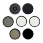 Urth 43mm Magnetic Lens Essentials Filter Kit (UV, CPL, ND8, ND1000)