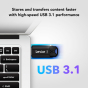 LEXAR JumpDrive S80 128GB USB 3.1 Flash Drive