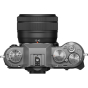 Fujifilm X-T50 Body, Silver w/15-45 f/3.5-5.6 OIS PZ Lens Kit (Japan)