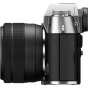 Fujifilm X-T50 Body, Silver w/15-45 f/3.5-5.6 OIS PZ Lens Kit (Japan)
