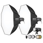 Westcott FJ400-SE 3-Light Studio Strobe Kit with FJ-X3 S (Sony)