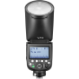 Godox V1Pro Round Head Camera Flash for Nikon (Red Ring)