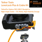 Tethertools LeverLock Plus & Cable Kit (15' Org. , C to Right Angle C)