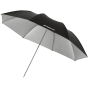 WESTCOTT 43" Soft Silver Collapsible Umbrella