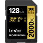 LEXAR PRO 2000X UHS-II SDHC/SDXC Memory Card - 128GB