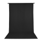 ProMaster Solid Backdrop 10'x12' Wrinkle Resistant Black