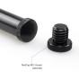 SMALLRIG 15mm Black AL Alloy Rod (M12-15cm) 6" (2 pcs) SR_1050