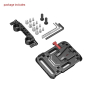 SMALLRIG V Mount Battery Plate with Dual 15mm Rod Clamp