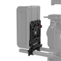SMALLRIG V Mount Battery Plate with Dual 15mm Rod Clamp