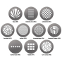 F.J. Westcott Optical Spot by Lindsay Adler Gobo Pack 1 Patterns