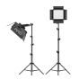 GREAT Video Maker 800D-RGB LED Studio 2-Video Light Kit