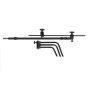 ProMaster Professional C-Stand w/Turtle base & extension arm/ Blck