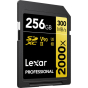 LEXAR PRO 2000X UHS-II SDHC/SDXC Memory Card - 256GB