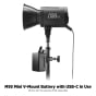 WESTCOTT MV95 Mini V-Mount Battery with USB-C and Charger (14.8V,95Wh)