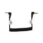 ProMaster AudioCable 3.5mm TRS M R Angle-3.5mm TRS Male R Angle 8.5"C