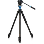 BENRO A1573FS2PRO Video Tripod with S2PRO Flat Base Fluid Video Head