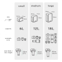 PEAK DESIGN Camera Cube Large