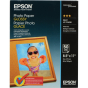 EPSON Photo Paper Glossy 3* 8.5"x11" 50 Sheets
