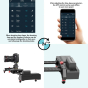 GREAT Video Maker Wireless Carbon- Fiber Motorized Camera Slider (47")