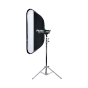 PHOTTIX Raja Oval Quick-Folding Softbox 20x47in (50x120cm)