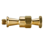 KUPO Hex stud 3/8-16 brass for double convi clamp KG002512