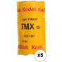 KODAK TMX T Max 100asa B&W 120/5 Pro Pack