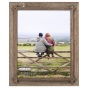 MALDEN Rustic Woods Criss Cross 8"X10" Frame