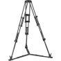 MANFROTTO Carbon Fiber Twin Leg Video Tripod with Ground Spreader