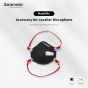 SARAMONIC MaskMic-B Face Mask with Lavalier Compartment - BLACK