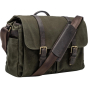 ONA Brixton Canvas Messenger Bag OLIVE