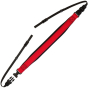 OPTECH Envy Strap 3/8" with QR Red U.S.A.