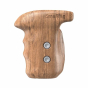 SMALLRIG Left Side Wooden Grip with Arri Rosette SR_1891B