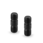 SMALLRIG Rod Connector w/ M12 Thread for 15mm AL Alloy Rods(2pcs)