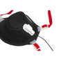 SARAMONIC MaskMic-B Face Mask with Lavalier Compartment - BLACK