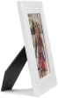 MALDEN Wide Linear White Wash 5"x7" Frame