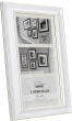 MALDEN Classic Barnside White Frame 3-Opening 5"x7"