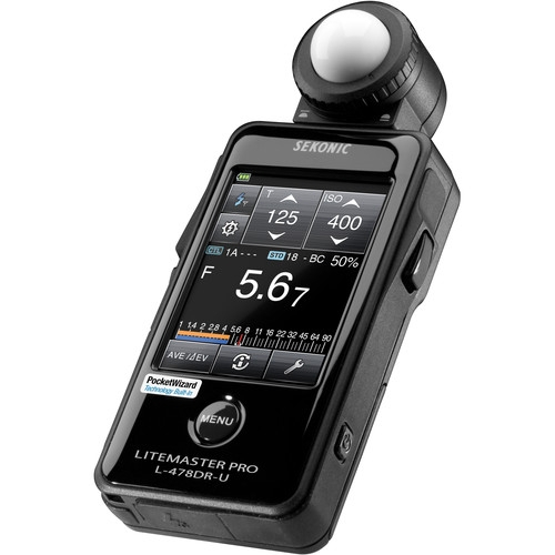 SEKONIC Litemaster Pro L478DRU Light Meter with touch screen