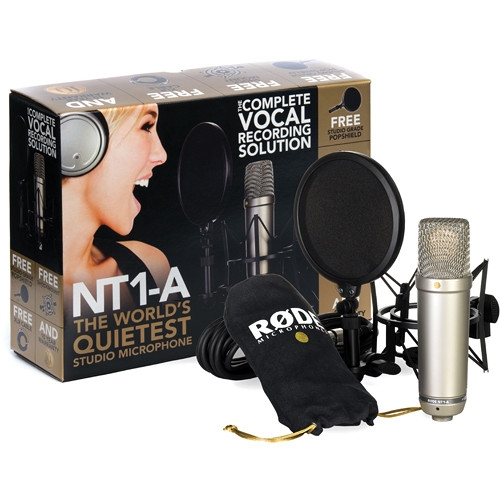 RODE NT2A Multi-Pattern Dual 1" Condenser Microphone see notepad