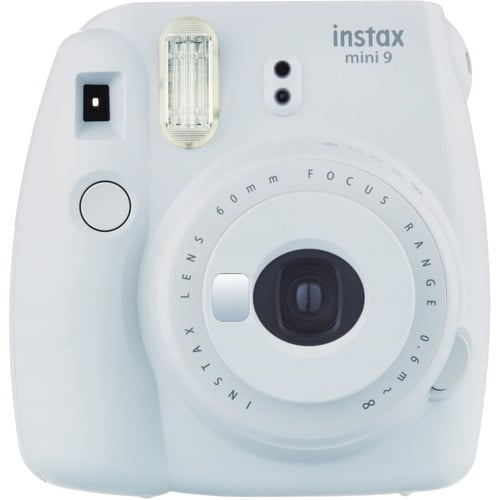 Fuji Instax Mini 9 Smokey White Instant Camera