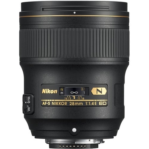 Dodd Camera - NIKON 28mm f/1.4 E ED AF-S Nikkor Lens