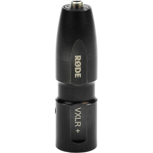 RODE VXLR+ 3.5mm mini jack to 3 pin XLR input adapter w/power convertor
