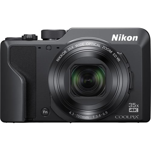 Dodd Camera - NIKON Coolpix A1000 Digital Camera Black 16MP 35X Zoom 4K