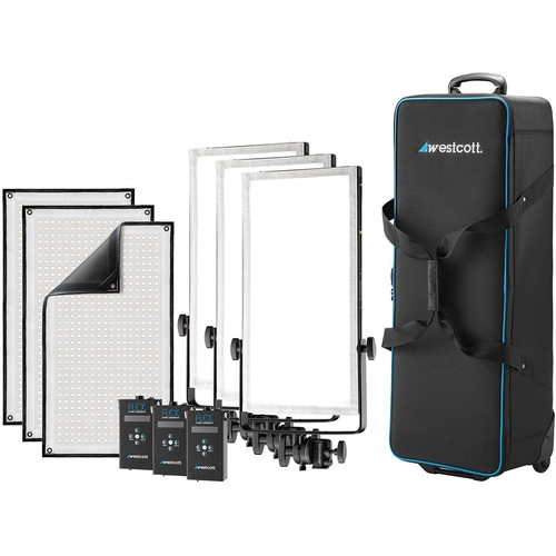 Westcott Flex Cine Peter Hurley Bi-Color Travel Kit