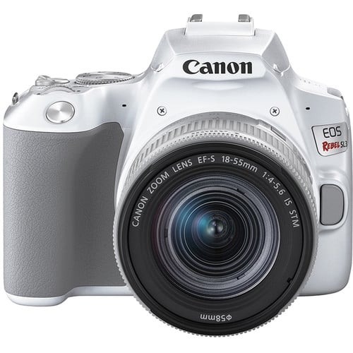 CANON EOS Digital Rebel SL3   WHITE EF-S 18-55mm f/4-5.6 IS STM Kit