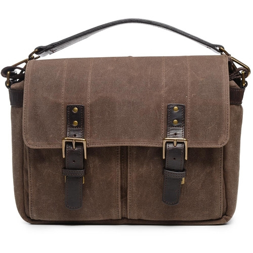 ONA Prince Street Canvas Messenger OAK