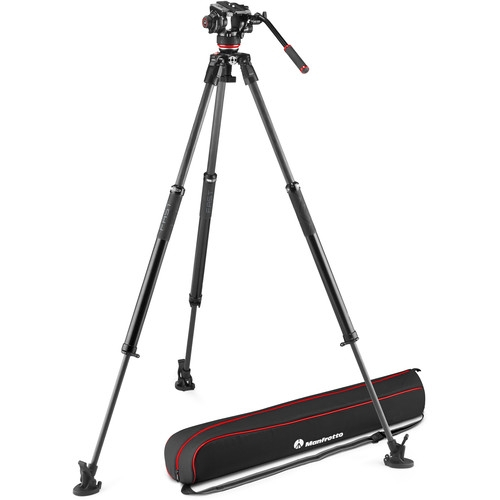 MANFROTTO 504X & CF Fast Sing Leg Tripod